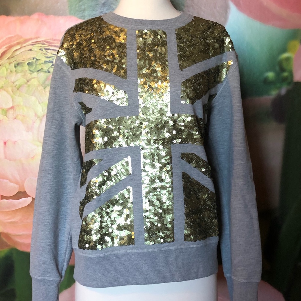 Johnnie B Pullover Sequin Sweater